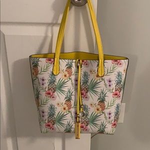 Reversible Pineapple purse